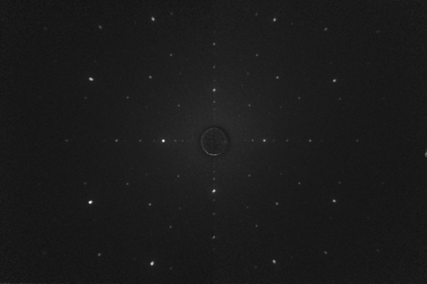 X-ray image for crystal 43